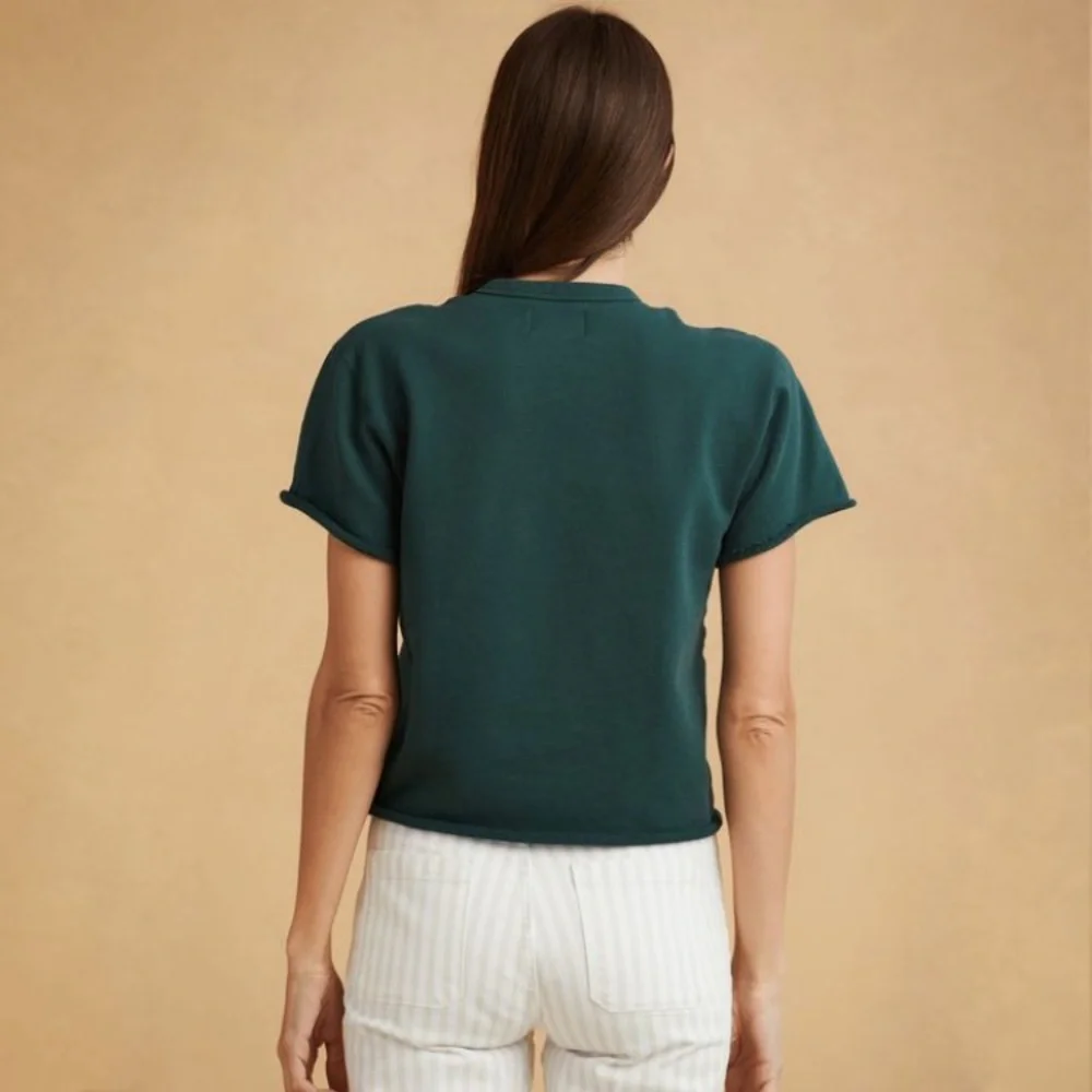 The Classic T-Shirt Company French Terry Short Sleeve Box Tee Sweatshirt XXL - Picture 4 of 11